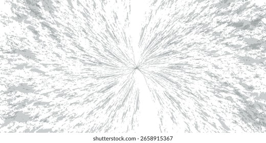 Resumo Cinza Radial E Branco Texturizado Pinceladas Fundo Criando Uma Explosão Artística Dinâmica De Luz E Energia Moderna.