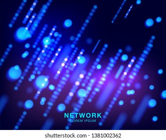 Abstract radial lines geometric background