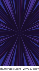Abstract radial lines rays comic background