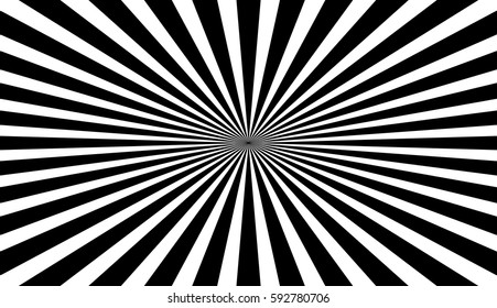 Abstract radial lines (starburst, sunburst) circular pattern