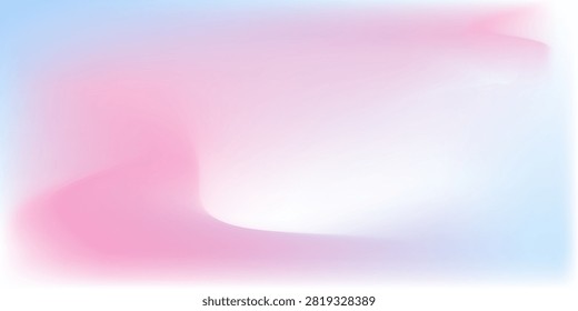 Abstract radial pastel color gradient background with liquid style waves featured purple, blue and pink and white. Seamless looping video animation