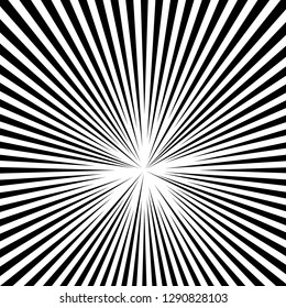 Abstract radial, radiating lines. Concentric lines, stripes