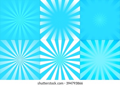 Abstract radial rays background. Made using with blend modes.