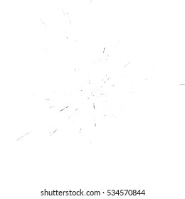 Abstract radial speed motion lines, star burst background, grunge stamp style. EPS 10 vector file included