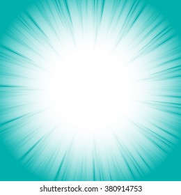 Abstract radial starburst background with transparent glowing effect