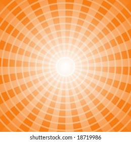 Abstract Radial Wave Background
