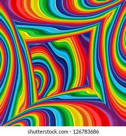 Abstract raibow colorful vector background, art  multicolor room