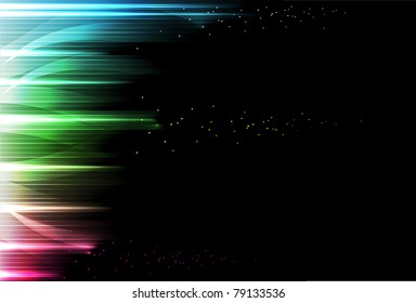 abstract rain - a bright background. Vector