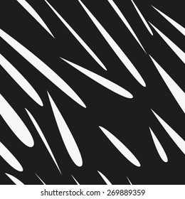 Abstract rain drops seamless pattern. Repeated vector. The slanting lines
