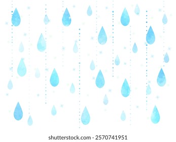 Abstract rain image background illustration