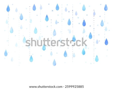 Abstract rain image background illustration