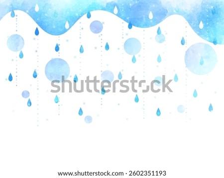 Abstract rain image background illustration