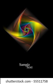 Abstract  rainbow background.