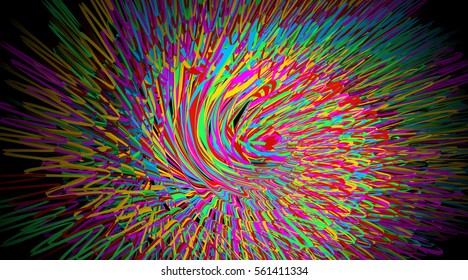 Abstract rainbow background.