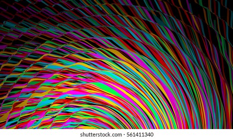 Abstract rainbow background.