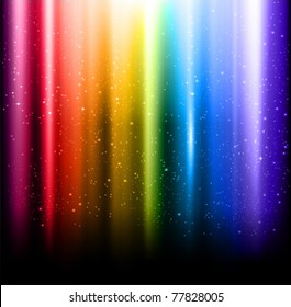 Abstract Rainbow Background