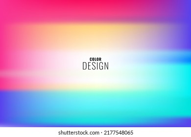 Abstract rainbow background. Blurred colorful gradient backdrop. Vector illustration for your graphic design, template, banner, poster or website. Smooth blend banner. vector illustration.