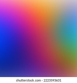 Fondo del arco iris abstracto. Fondo de degradado de colores borrosos. Ilustración vectorial para su diseño gráfico, plantilla, banner, afiche o sitio web