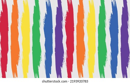 fondo de arcoiris abstracto. El pincel arco iris afecta a los colores.