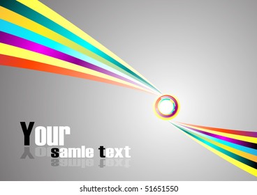Abstract rainbow Background. Clip-art