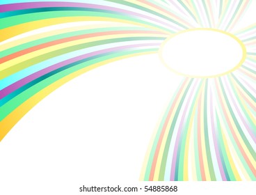 Abstract rainbow Background. Clip-art