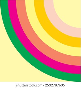 abstract rainbow background cover design