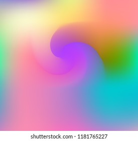 Abstract rainbow background, soft blur, bokeh, square