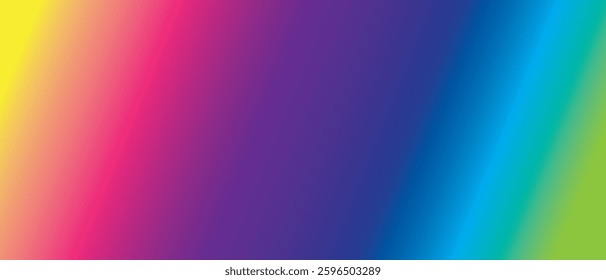 Abstract rainbow background, Spectrum of colors symbol of LGBT community, Vector illustration.