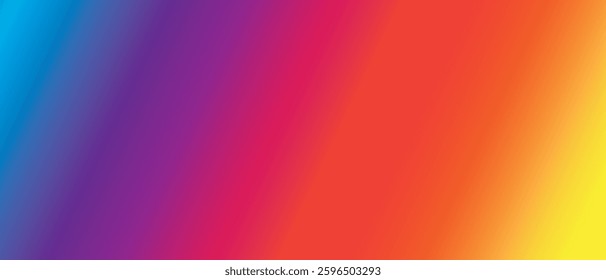 Abstract rainbow background, Spectrum of colors symbol of LGBT community, Vector illustration.