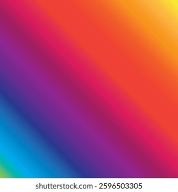 Abstract rainbow background, Spectrum of colors symbol of LGBT community, Vector illustration.