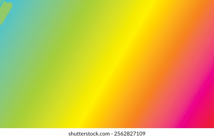 abstract rainbow background This image features a soft and stunning color gradient. The dominant pink in the center slowly transitions to bright yellow on the right side, then to turquoise on the far 