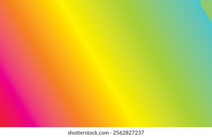 abstract rainbow background This image features a soft and stunning color gradient. The dominant pink in the center slowly transitions to bright yellow on the right side, then to turquoise on the far 