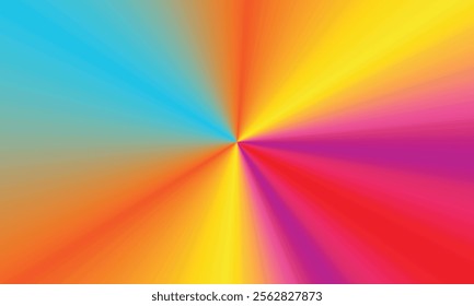 abstract rainbow background This image features a soft and stunning color gradient. The dominant pink in the center slowly transitions to bright yellow on the right side, then to turquoise on the far 