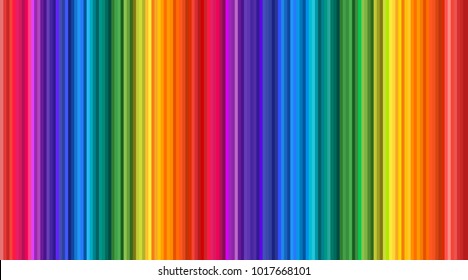 Abstract rainbow background. Vector colorful line illustration