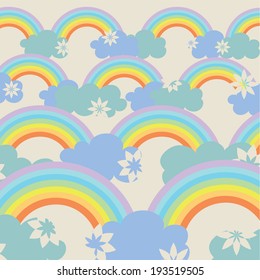 Abstract rainbow background, Vector EPS10