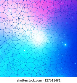 Abstract rainbow background. Vector illustration.