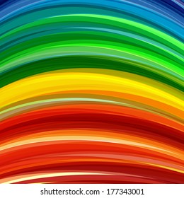 Abstract rainbow background. Vector illustration.