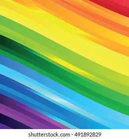 Abstract rainbow background. Vector illustration