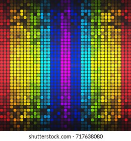 Abstract rainbow background. Vector illustration for your graphic design.