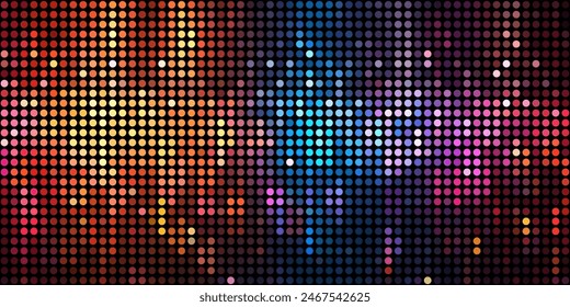 Abstractas efecto arcoiris bokeh llamarada de luz, brillante para el fondo festivo y de celebración, cartel y Fondo de pantalla o Anuncio