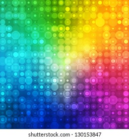 Abstract rainbow color background for your business artwork. Vector illustration.