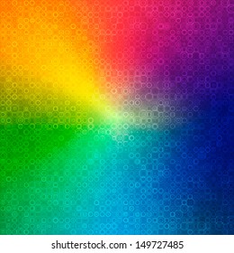 Abstract rainbow color background for your business artwork. Vector illustration.
