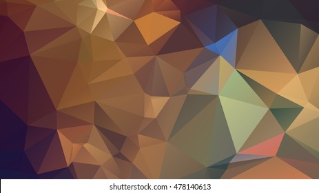 Abstract rainbow color Triangle Geometrical Background