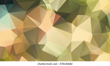 Abstract rainbow color Triangle Geometrical Background