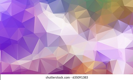Abstract rainbow color Triangle Geometrical Background