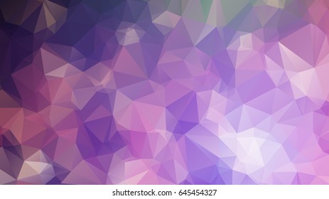 Abstract rainbow color Triangle Geometrical Background, Rainbow polygon swirl design.