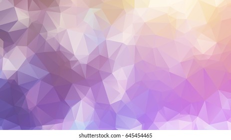 Abstract rainbow color Triangle Geometrical Background, Rainbow polygon swirl design.