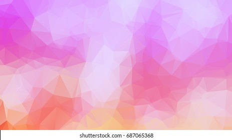 Abstract rainbow color Triangle Geometrical Background