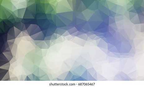 Abstract rainbow color Triangle Geometrical Background
