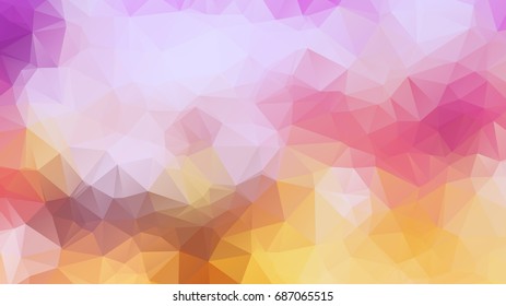 Abstract rainbow color Triangle Geometrical Background